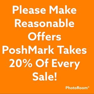 I ACCEPT REASONABLE OFFERS!!😍